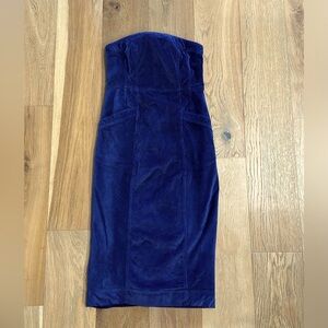 NWT Anthropolgie Pilcro Corduroy Strapless Dress, size 10